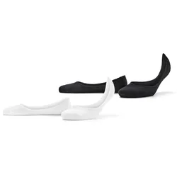 Tchibo - 2 Paar Sneaker-Füßlinge - Damen - Gr. 35-37 - schwarz