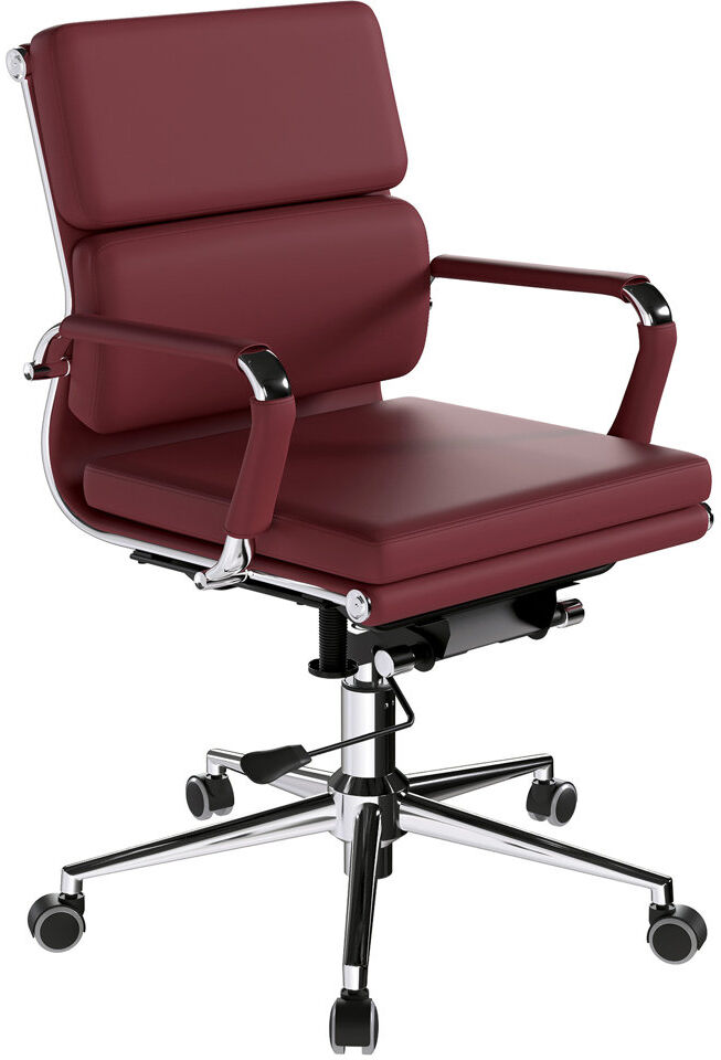 Brayden Studio Bisente Office Chair Oxblood 490cm W X 495cm D