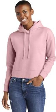 District DT6101 Women's V.I.T. Fleece Hoodie in Wisteria size 3XL