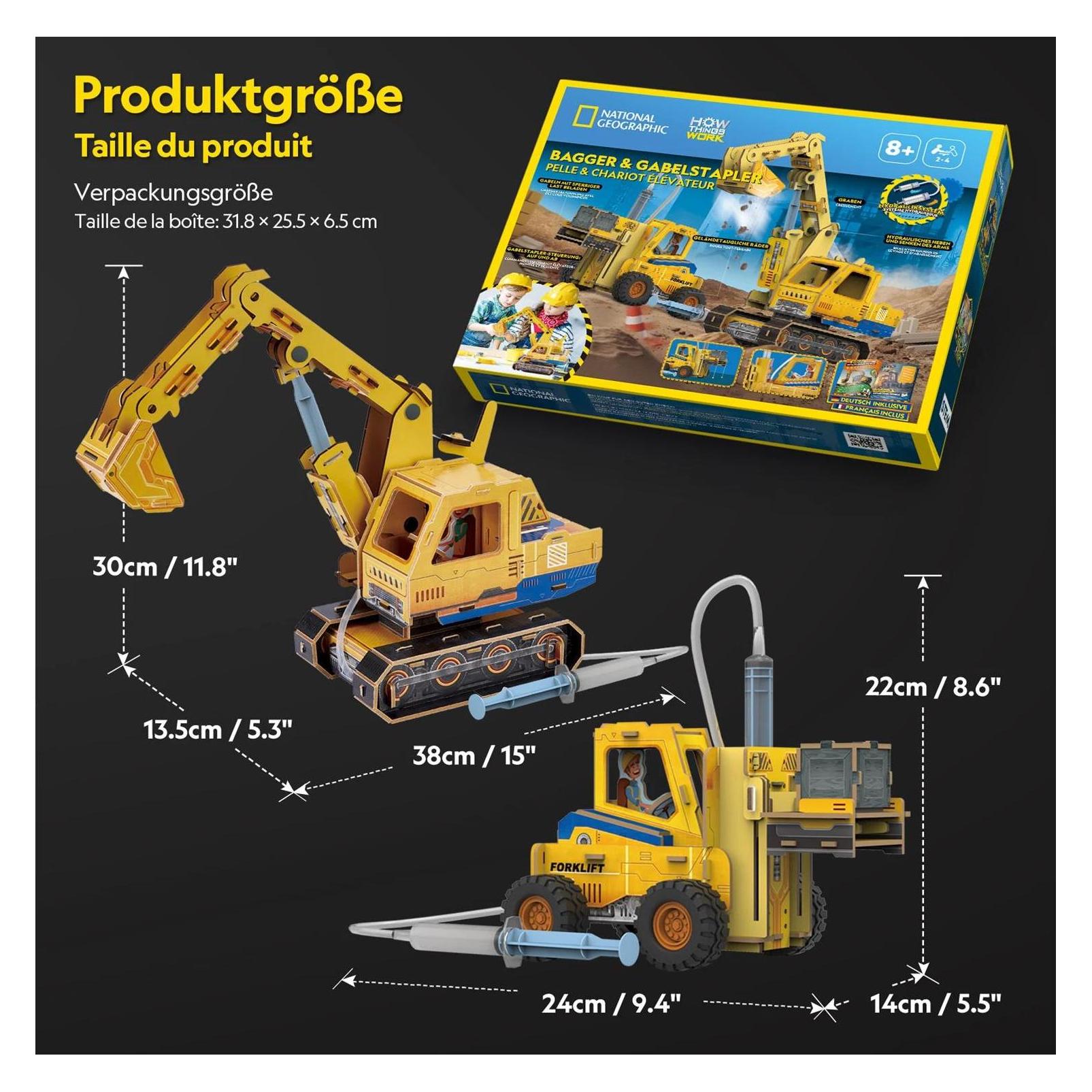 Cubicfun Bagger & Gabelstapler (661131)