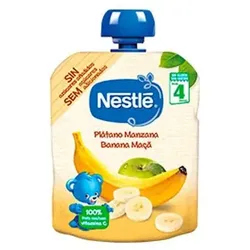Nestle Nestlé Bolsita Plátano y Manzana 4m 90g
