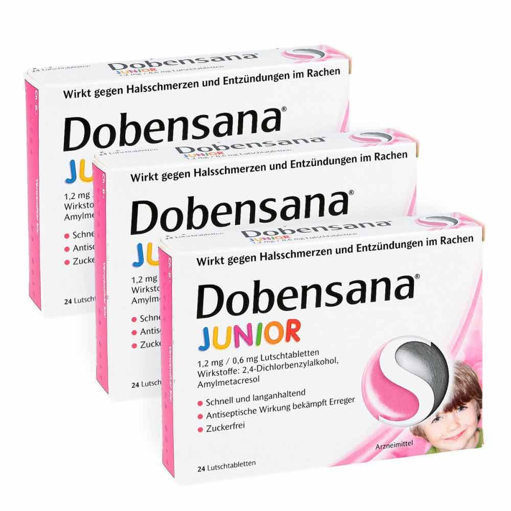 Reckitt Benckiser Deutschland GmbH Dobensana Junior 1,2mg 0,6mg 08100122