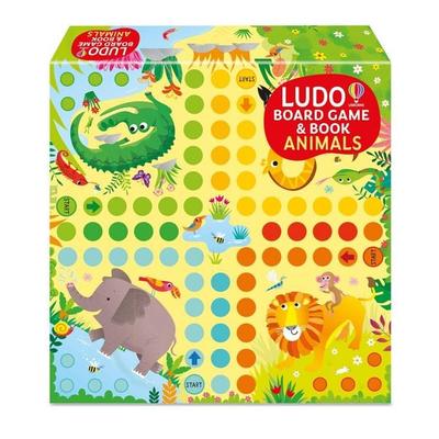 Ludo Board Game Animals, von Kirsteen Robson, Usborne Publishing, 978-1-80131-011-6