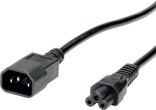 Value 19.99.1119 Strom Anschlusskabel Schwarz 1.80 m