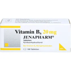Vitamin B 6 20mg Jenapharm 100 ST