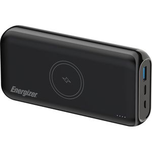 Energizer Powerbank QE20009PQ, 20000mAh, USB-A & 2x USB-C, Induktion, Ladeleistung 20 Watt
