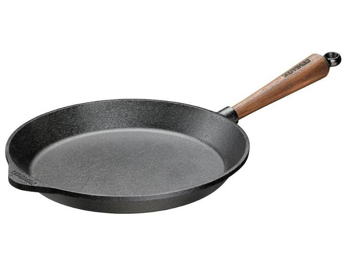 Skeppshult Bratpfanne 0240-V Griff aus Walnuss 24 cm, Gusseisen (1-tlg)