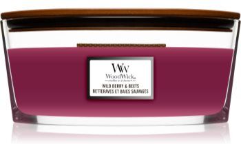 Woodwick Wild Berry & Beets vela perfumada com pavio de madeira (hearthwick) 453,6 g. Wild Berry & Beets