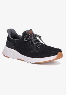 Men's Echo Sneakers by Drew in Black Mesh Combo (Size 12 6E)