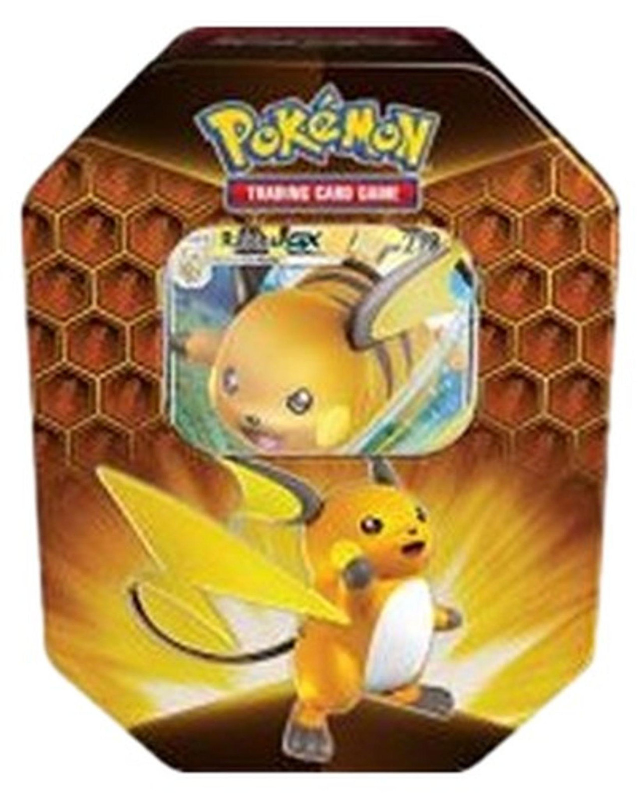 Pokemon Hidden Fates Raichu GX Tin van The Pokemon Company