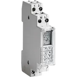 Wallair, Zeitschaltuhr, Zeitschaltuhr mit Reitern und Anzeige, Wochenprogramm automatischer Zeitumstellung