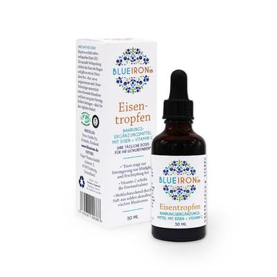 Blueiron Eisentropfen+Vitamin C 50 ml Tropfen