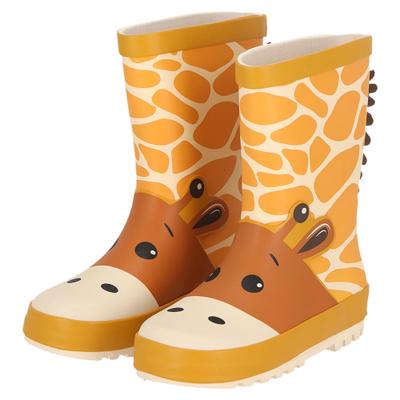 Gummistiefel XQ FOOTWEAR "KINDER STIEFEL", Mädchen, Gr. 35/36, bunt (multi color), Obermaterial: 100% Gummi, gemustert, Schuhe Gummistiefel, Regenschauer ist kein Hindernis