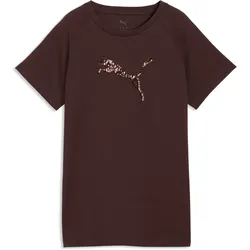 Puma, Damen, Sportshirt, Cat Graphic (L), Braun