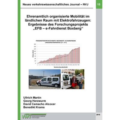Neues verkehrswissenschaftliches Journal - Ausgabe 15, Taschenbuch von Martin Ullrich,Georg Herzwurm,David Camacho Alcocer,Benedikt Krams, BoD – Books