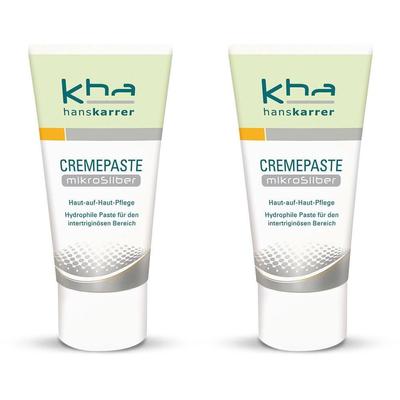 Hans Karrer Cremepaste mikroSilber 2x 2x50 ml Creme