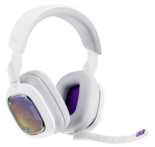 Logitech LOGI A30 - WHITE/PURPLE - EMEA Over Ear Headset Weiß Gaming