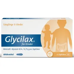 GLYCILAX Suppositorien für Kinder 6 St