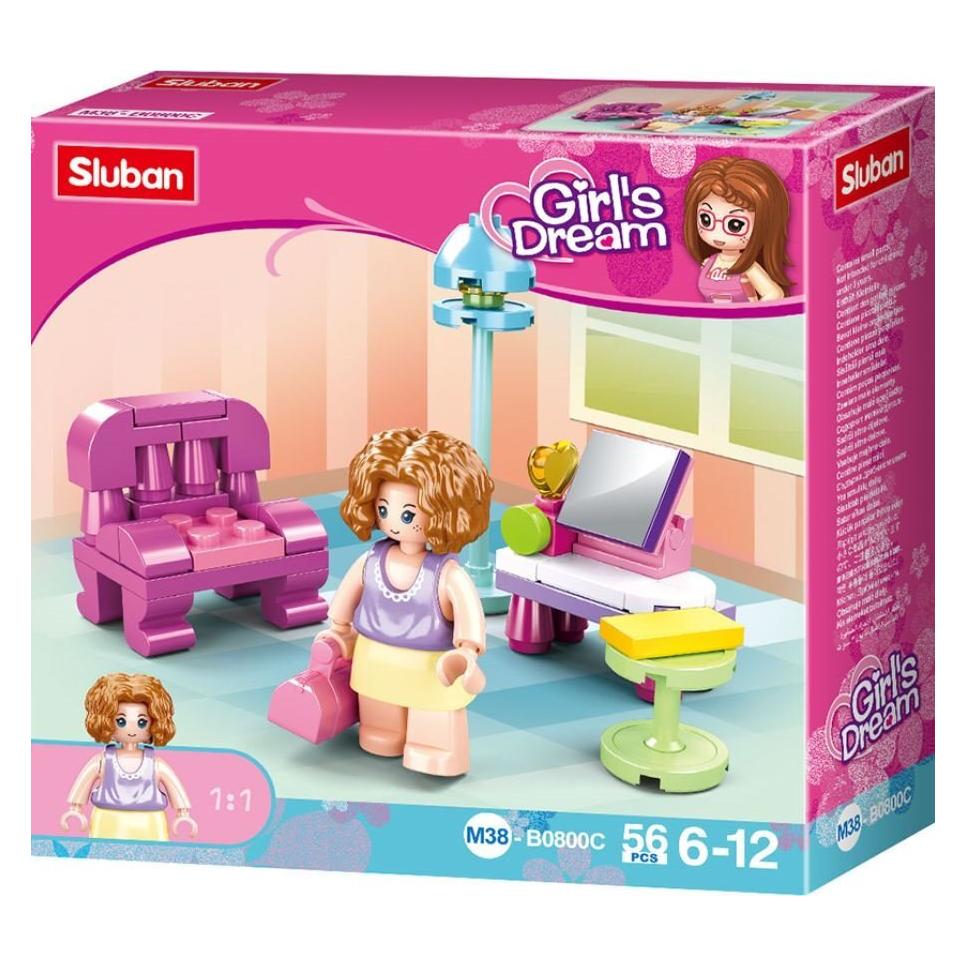 Sluban SL07188 - Mini-Bauset Wohnzimmer (SL07188)