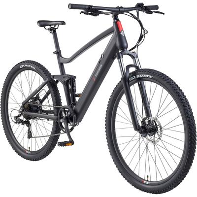 E-Bike TELEFUNKEN "Aufsteiger M937" Gr. 48, schwarz (schwarz, schwarz), Elektrofahrräder, 48cm, 29 Zoll (73,66cm), Pedelec, Elektrofahrrad, Damen u. Herren, E-MTB, Mountainbike, 29 Zoll, Topseller
