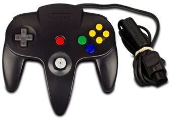 Nintendo N64 Controller   Schwarz - Refurbished