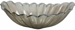 "Sagebrook Home 26"" Salerno Italian Oversized Art Glass Bowl, Round, 9""H - 26"" x 13"" x 9"""
