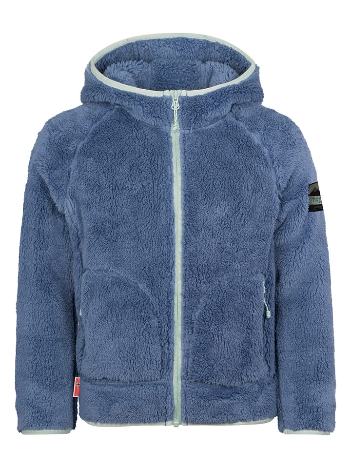 Trollkids Fleecejacke "Borgund" in Dunkelblau - 176
