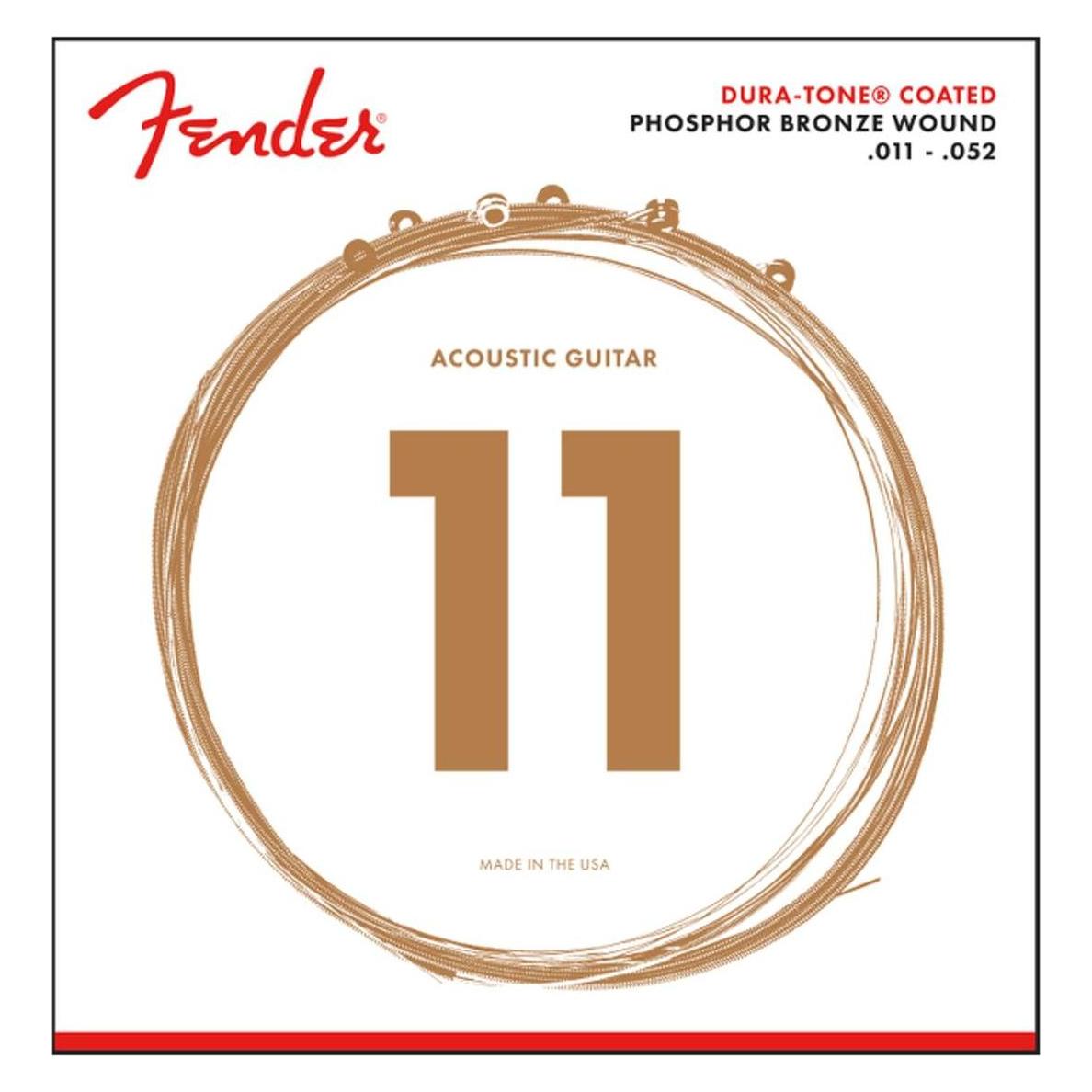 Fender 860CL Ac. Guitar Strings 011/052 (6x, Gitarre, 0.05") (46534521)