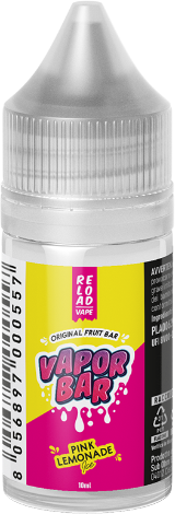 Reload Vape Pink Lemonade Ice Vapor Bar Aroma Mini Shot 10ml Limone Frutti Rossi Ghiaccio