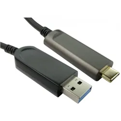 Cables Direct CDL AOC USB 10Gbps TypeA - C 5mtr (5 m, USB 3.2 Gen 1), USB Kabel