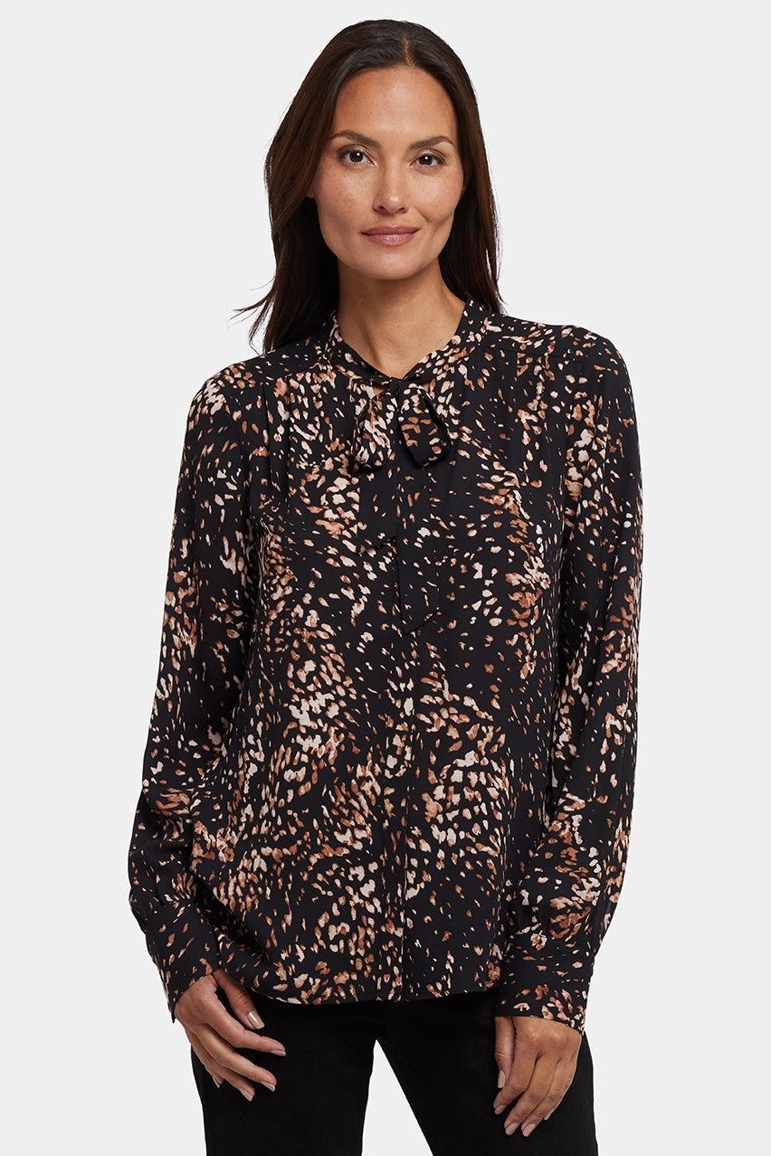 Stropdasblouse | Le Montclair