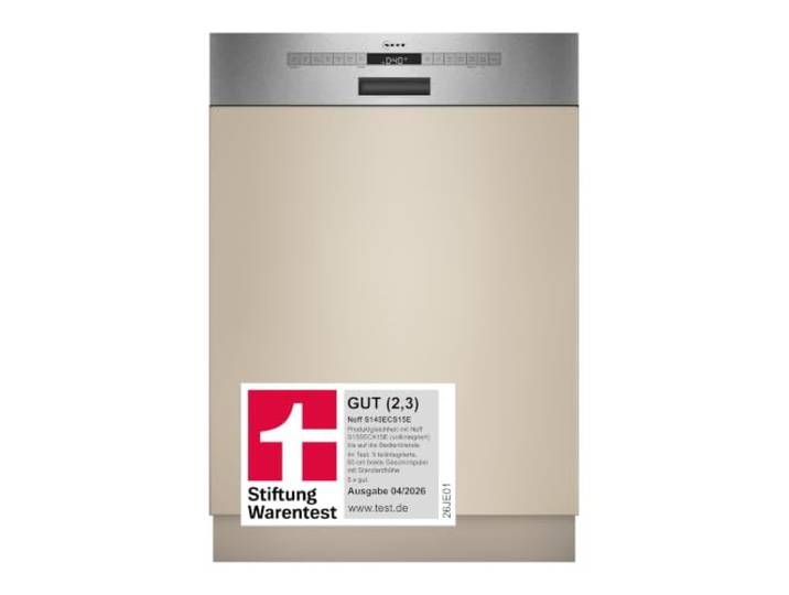 NEFF N 50 Smarter Teilintegrierter Geschirrspüler 60 cm S145ECS15E
