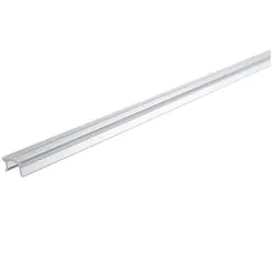 Deko-Light Zubehör für LED Profil - Abdeckung F-01-05 Flach, 200cm, klar, 95% Transmission D-983551