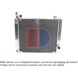 Kühler Motorkühlung AKS DASIS 020056AL für Triumph Stag