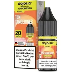 DOJOLIQ Ten Tangerines NicSalt Liquid 10ml / 20mg