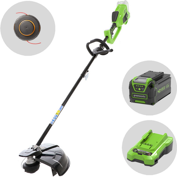 Greenworks GD40BC - Motorsense - 40V - Akku 4Ah/40V