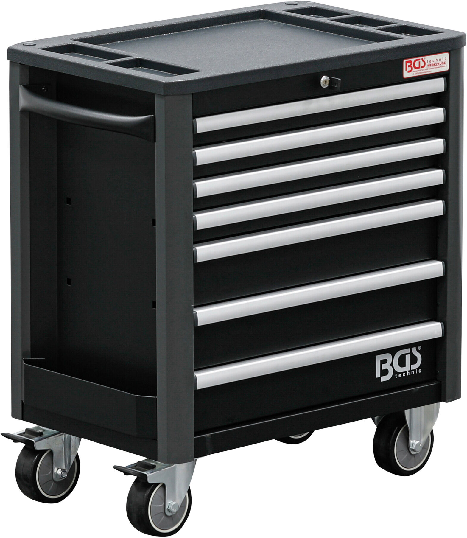 BGS Werkstattwagen, 7 Schubladen, extra geringe Bauhöhe, leer ; BGS technic (4102)