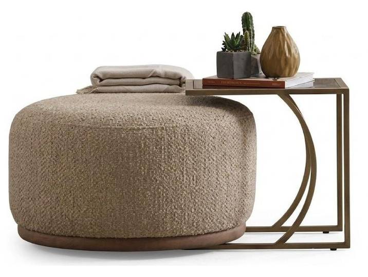 JVmoebel Couchtisch Couchtisch Beige Wohnzimmer quadratisch modern komfortabel (1-St., 1-tlg)