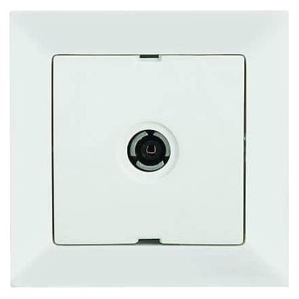 Mutlusan Candela TV Kabel Enddose Stichdose Antennestecker Weiss (31529193)