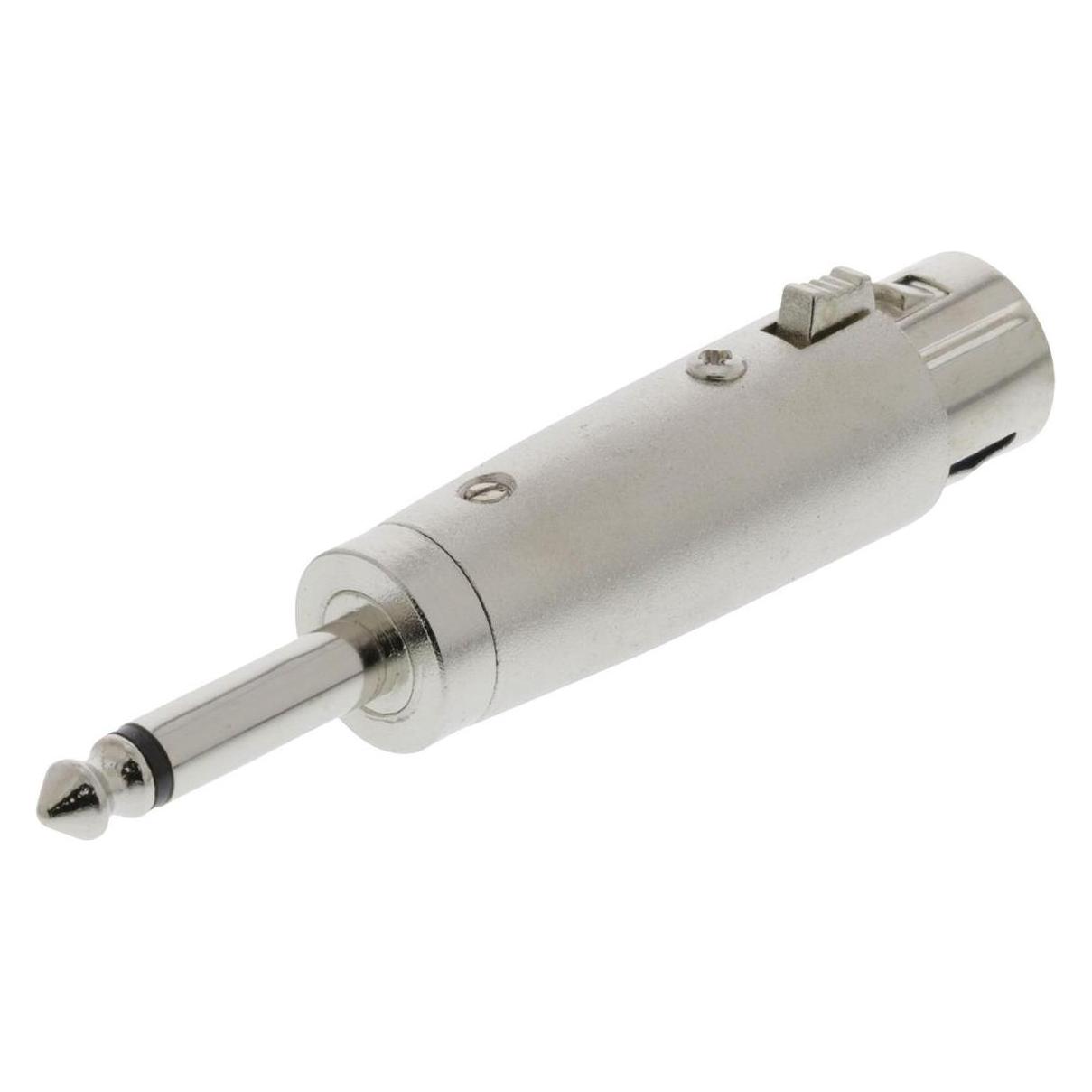 Valueline XLR 3p - 6.35mm, M/F (Klinkenadapter) (XLR-3FJPM)