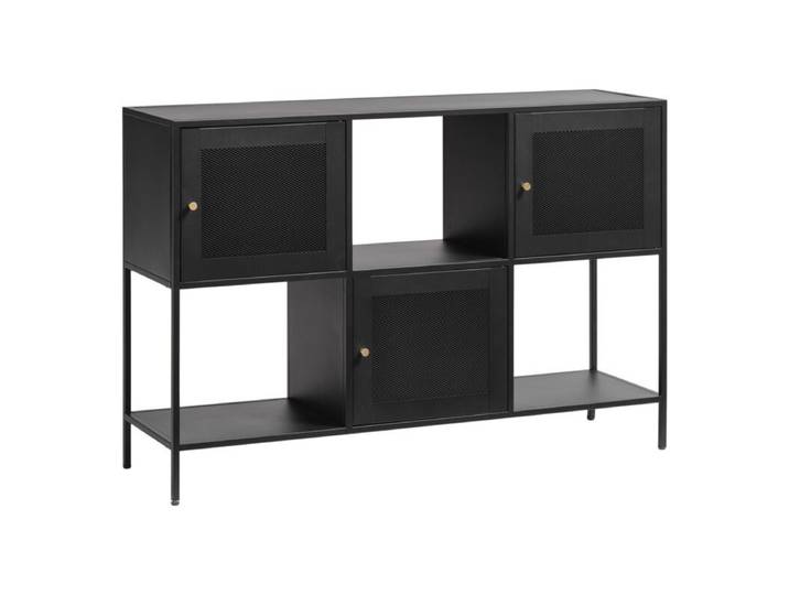 Trendstore Ulima Sideboard mit 3 Türen und Wechselgriffen Industrial, Modern