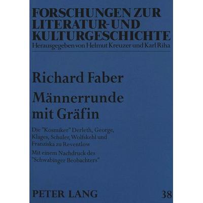 Männerrunde mit Gräfin, Taschenbuch von Richard Faber, Peter Lang GmbH, Internationaler Verlag der Wissenschaften, 978-3-631-46554-7