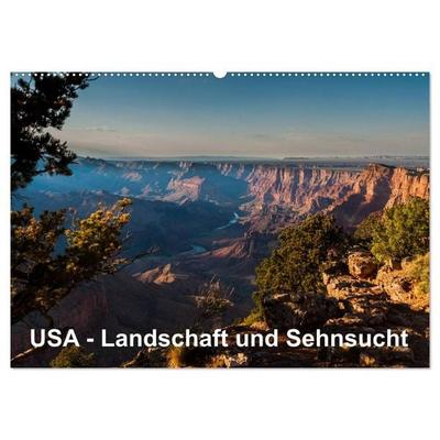 USA – Landschaft und Sehnsucht (Wandkalender 2026 DIN A2 quer), CALVENDO Monatskalender
