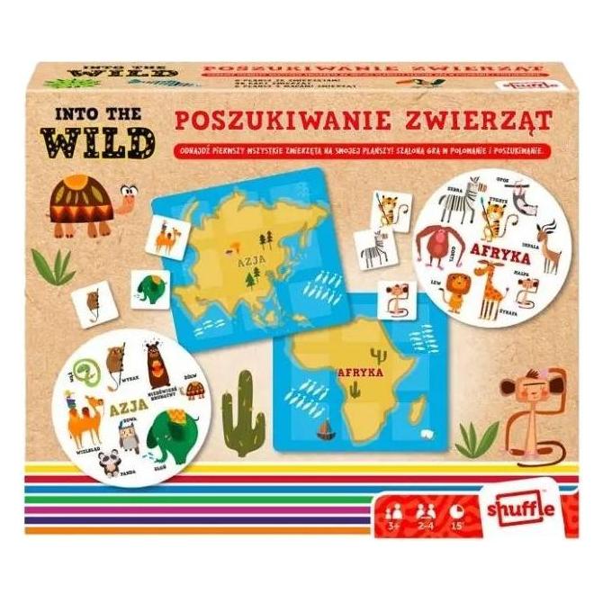 Cartamundi Cartamundi-Spiel "Tiersuche in freier Wildbahn" (2 - 4 Spieler) (507495)