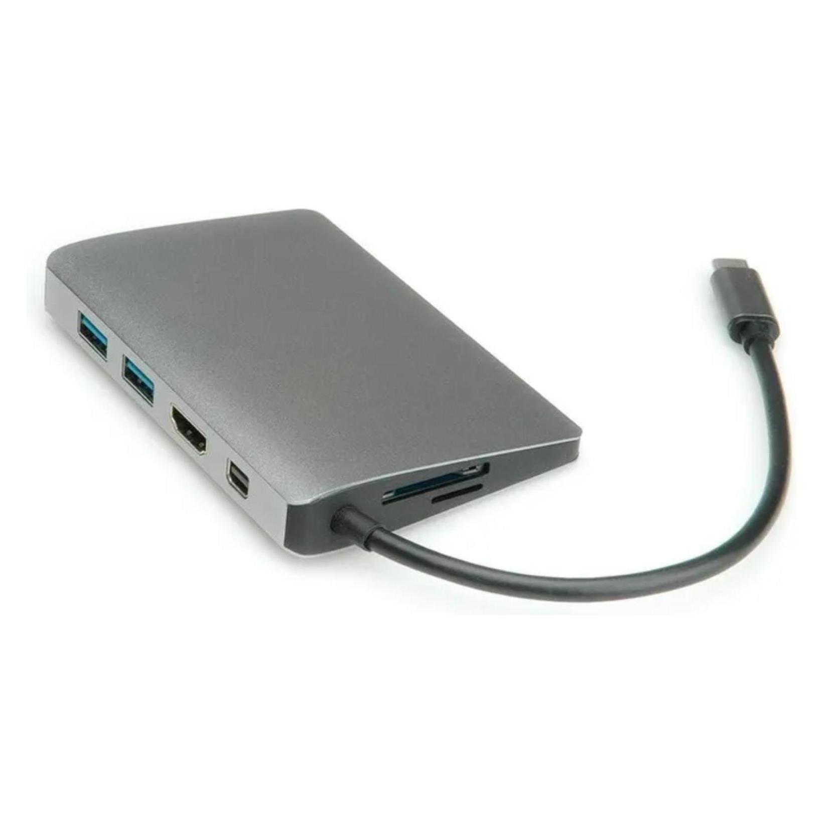 Roline Docking Station USB Typ C - HDMI 4K (USB-A, 5 Ports) (12.02.1021)