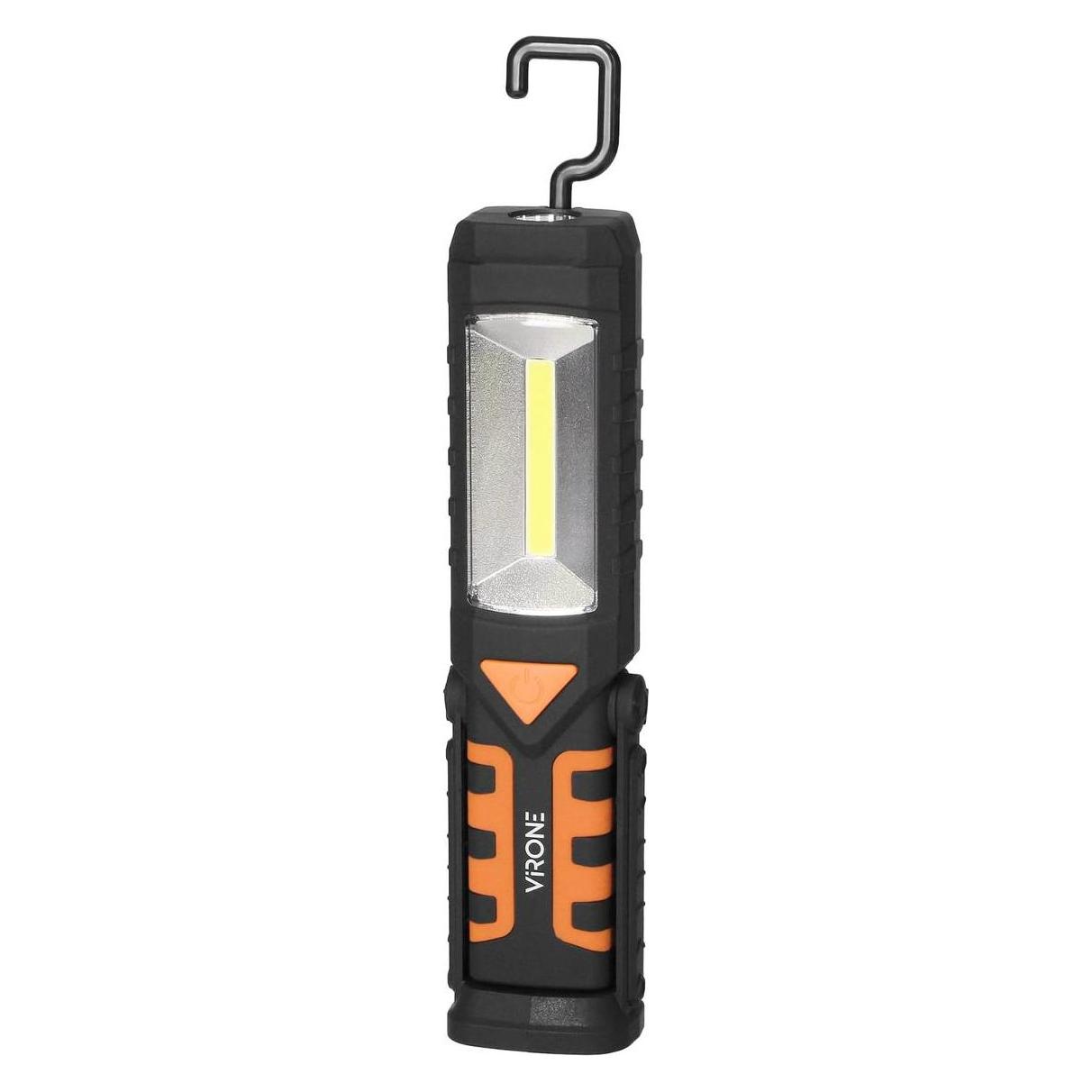 Orno Workshop LED COB 3W + 1W LED 1200mAh flashlight with powerbank function (WL-4)