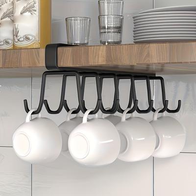 The Handy Homestead Under Cabinet Mug Rack For Coffee Cups Under Cabinet Mug Rack For Coffee Cups