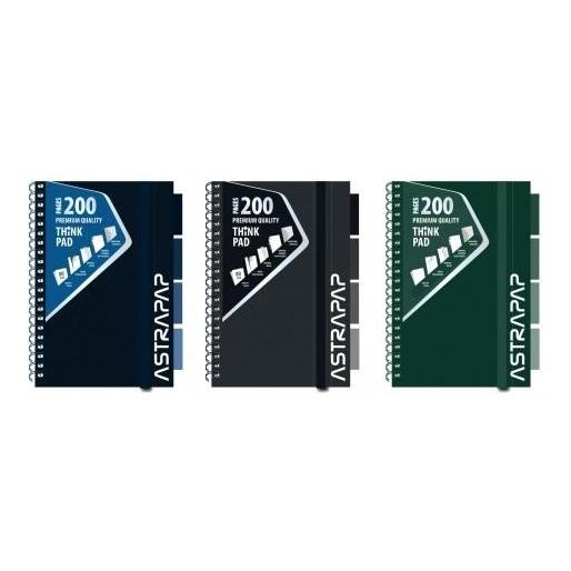 Astra Spiralnotizbuch A5/200K PP Ombre (A5) (48985884)