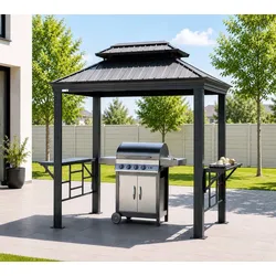 Sojag Messina 68 | Aluminium Grillpavillon | 2x3 m - Anthrazit