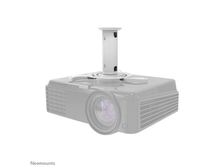 Neomounts support plafond projecteur, Plafond, 15 kg, Blanc, Manuel, 80 - 150 mm, 360° BEAMER-C80WHITE